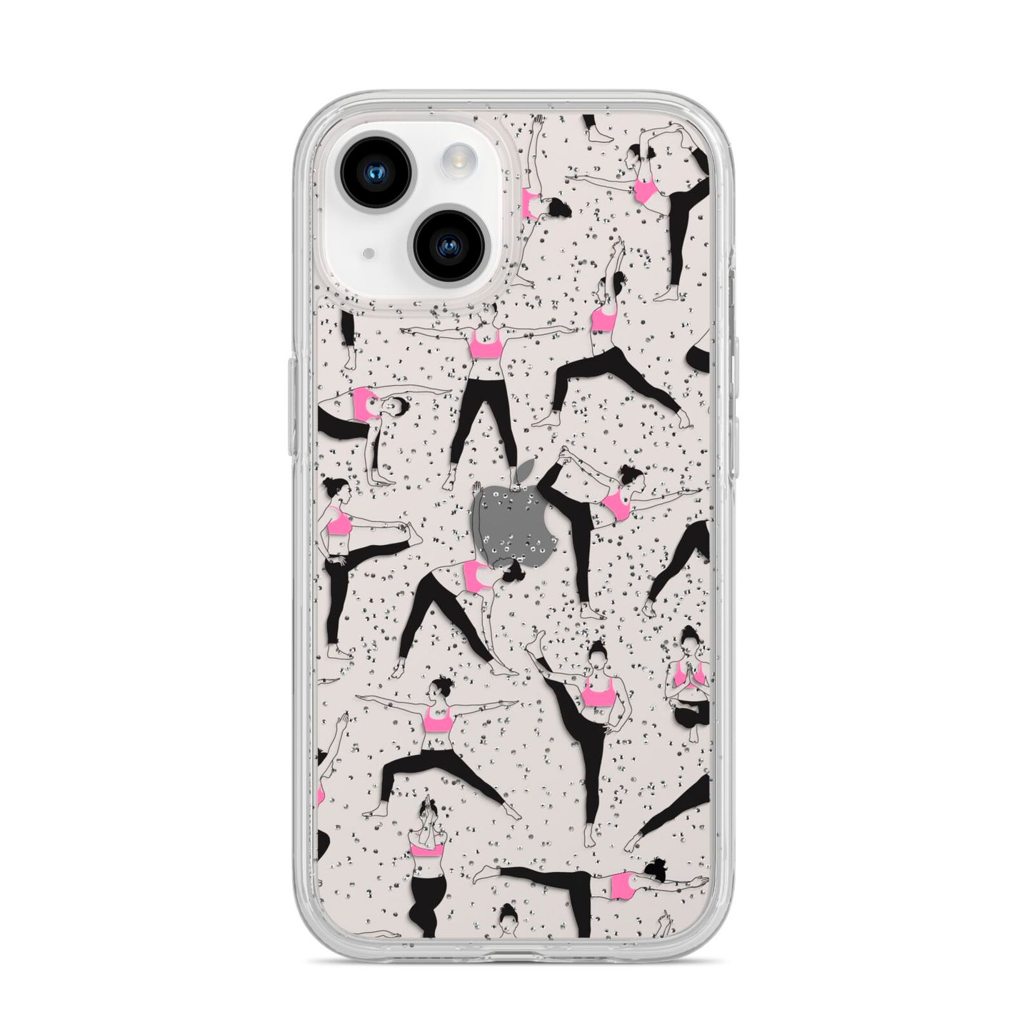 Yoga iPhone 14 Glitter Tough Case Starlight