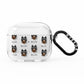 Yorkie Russell Icon with Name AirPods Clear Case 3rd Gen