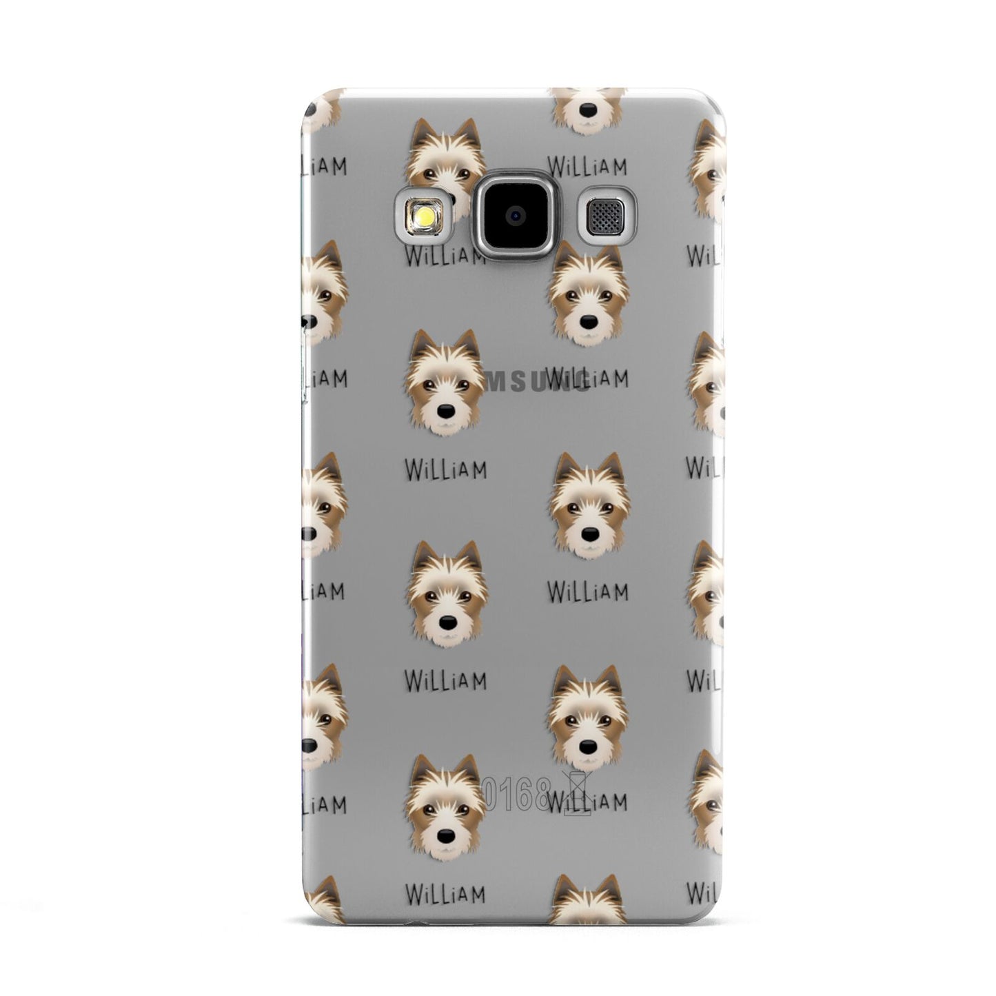 Yorkie Russell Icon with Name Samsung Galaxy A5 Case