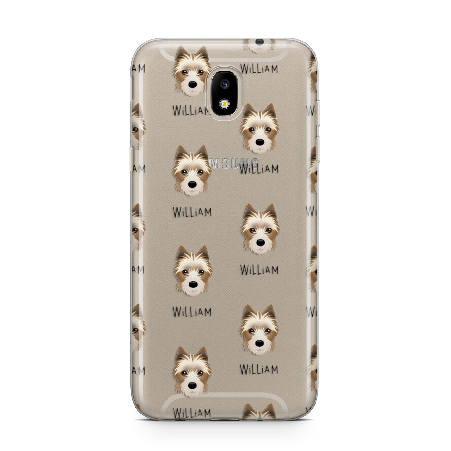 Yorkie Russell Icon with Name Samsung J5 2017 Case