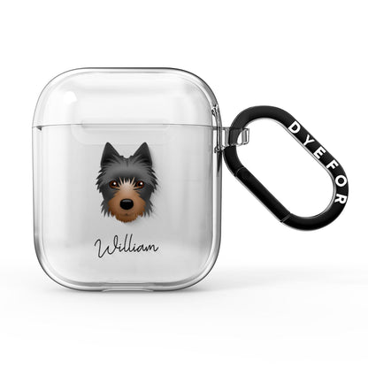 Yorkie Russell Personalised AirPods Clear Case