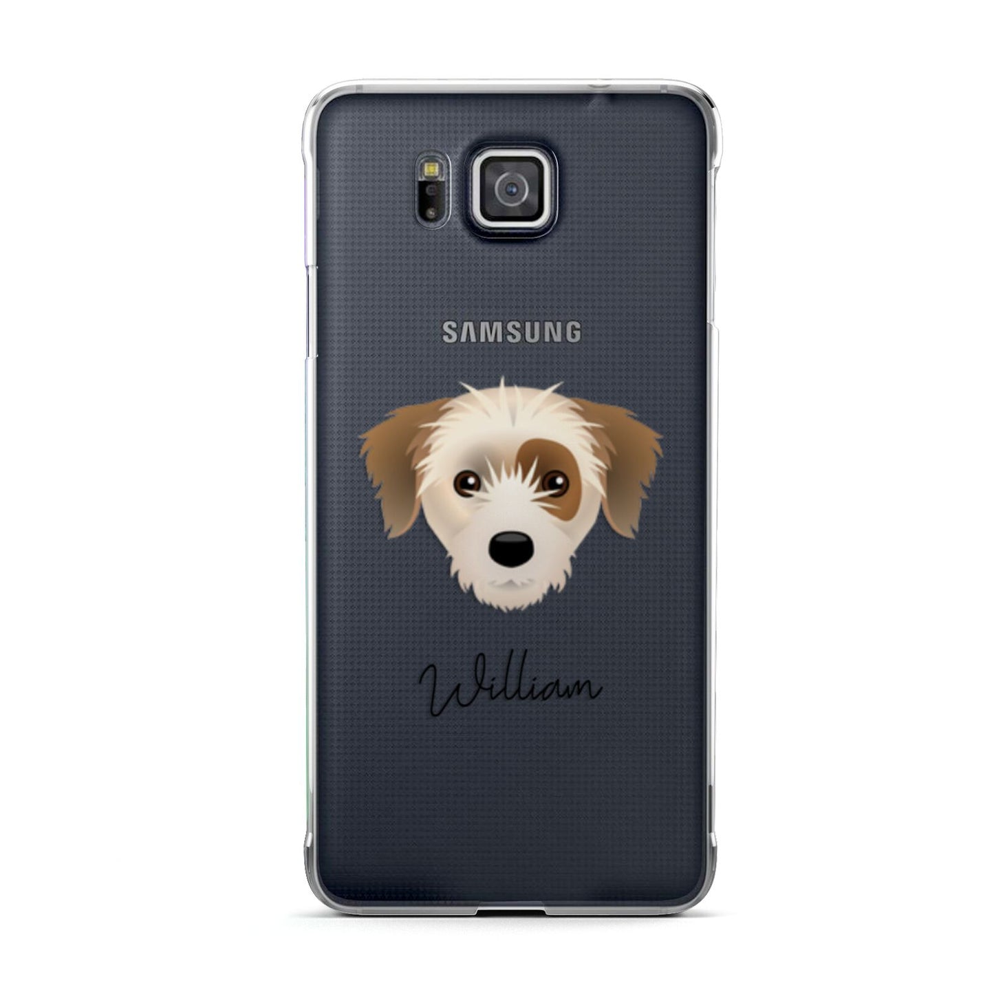 Yorkie Russell Personalised Samsung Galaxy Alpha Case