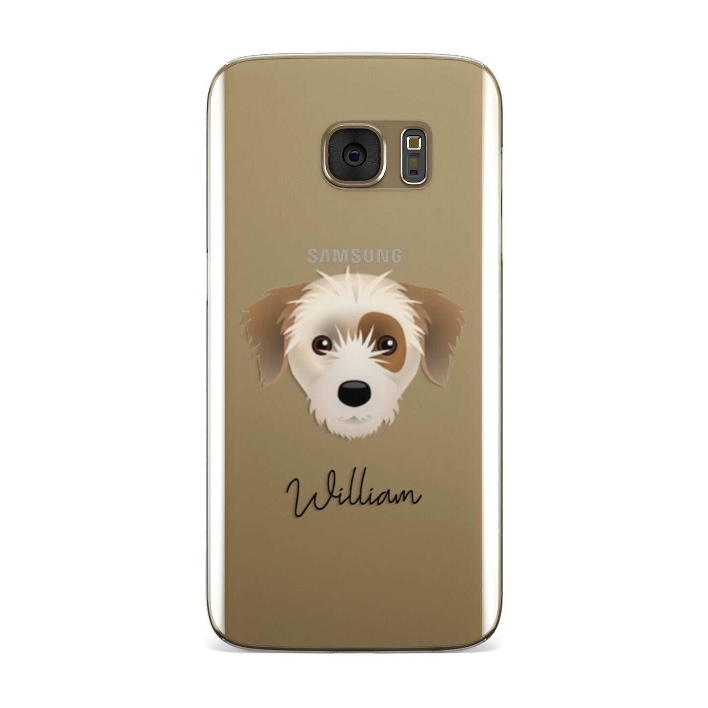 Yorkie Russell Personalised Samsung Galaxy Case