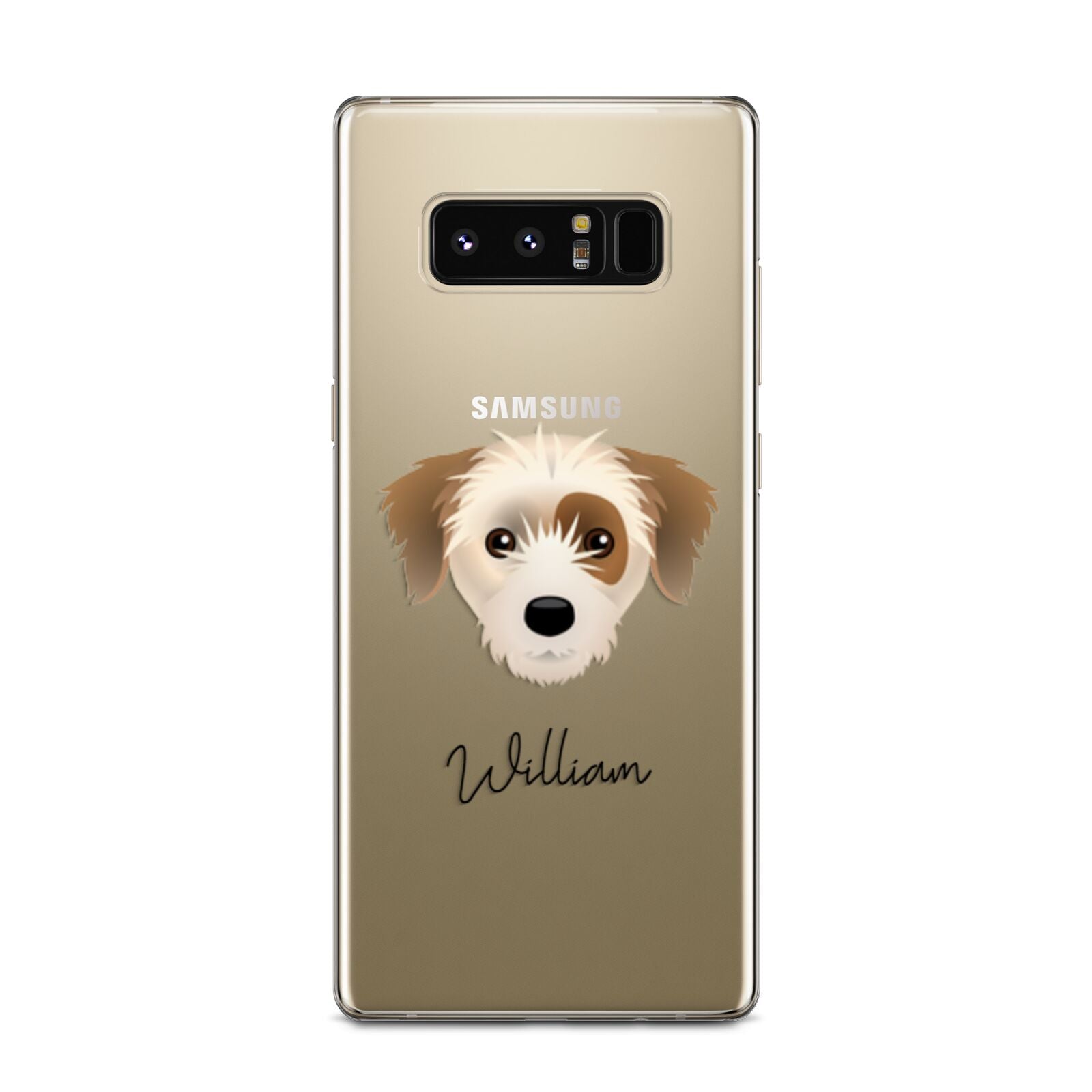 Yorkie Russell Personalised Samsung Galaxy Note 8 Case