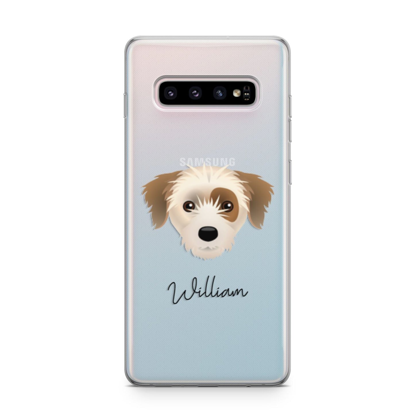 Yorkie Russell Personalised Samsung Galaxy S10 Plus Case