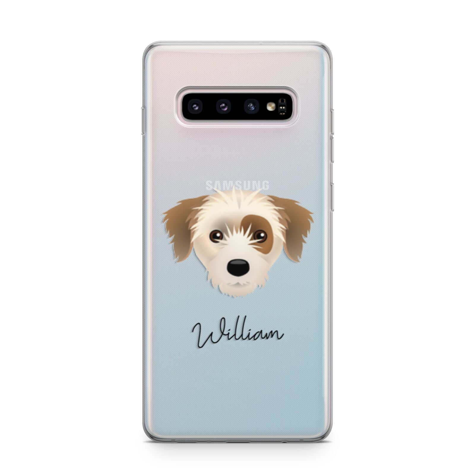 Yorkie Russell Personalised Samsung Galaxy S10 Plus Case