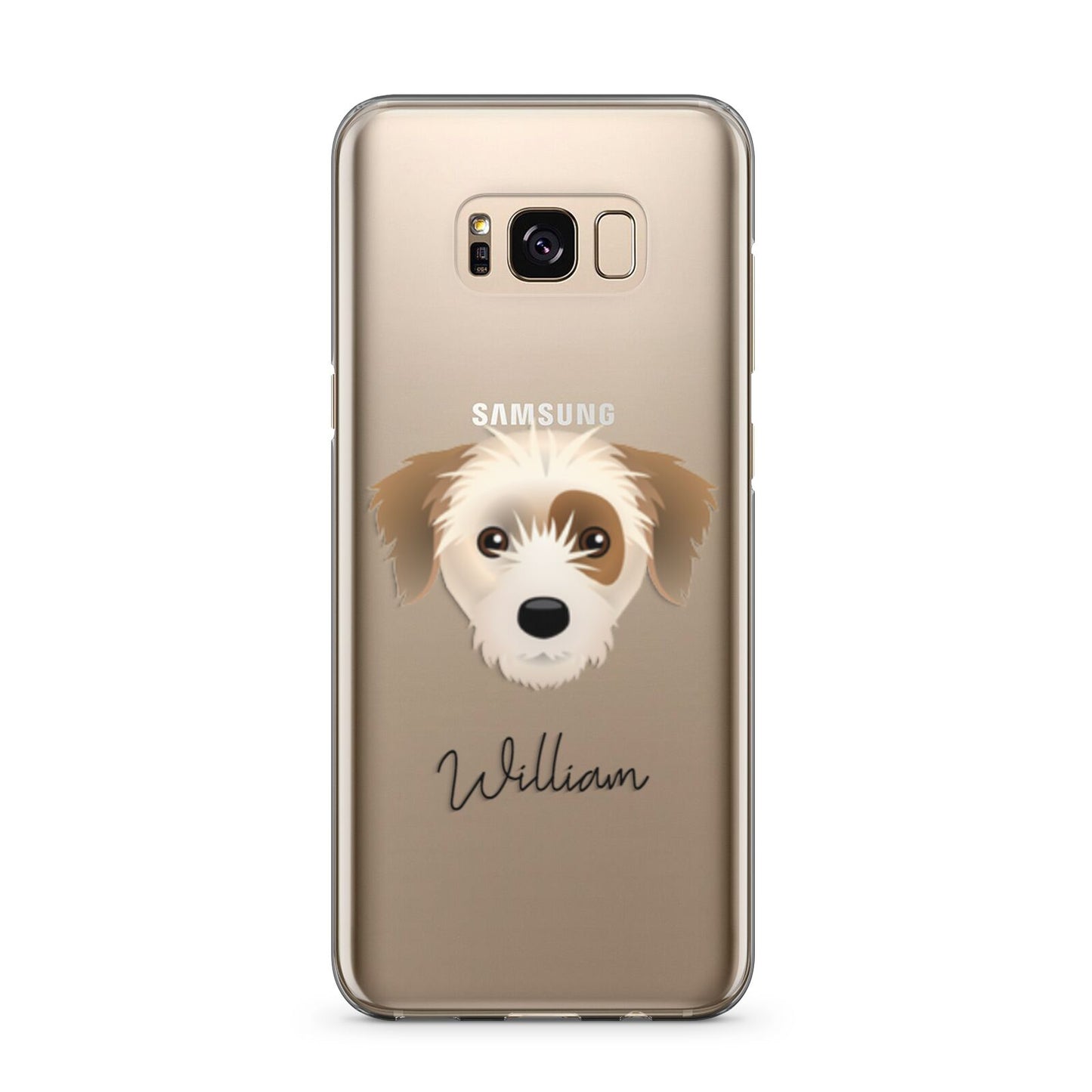 Yorkie Russell Personalised Samsung Galaxy S8 Plus Case