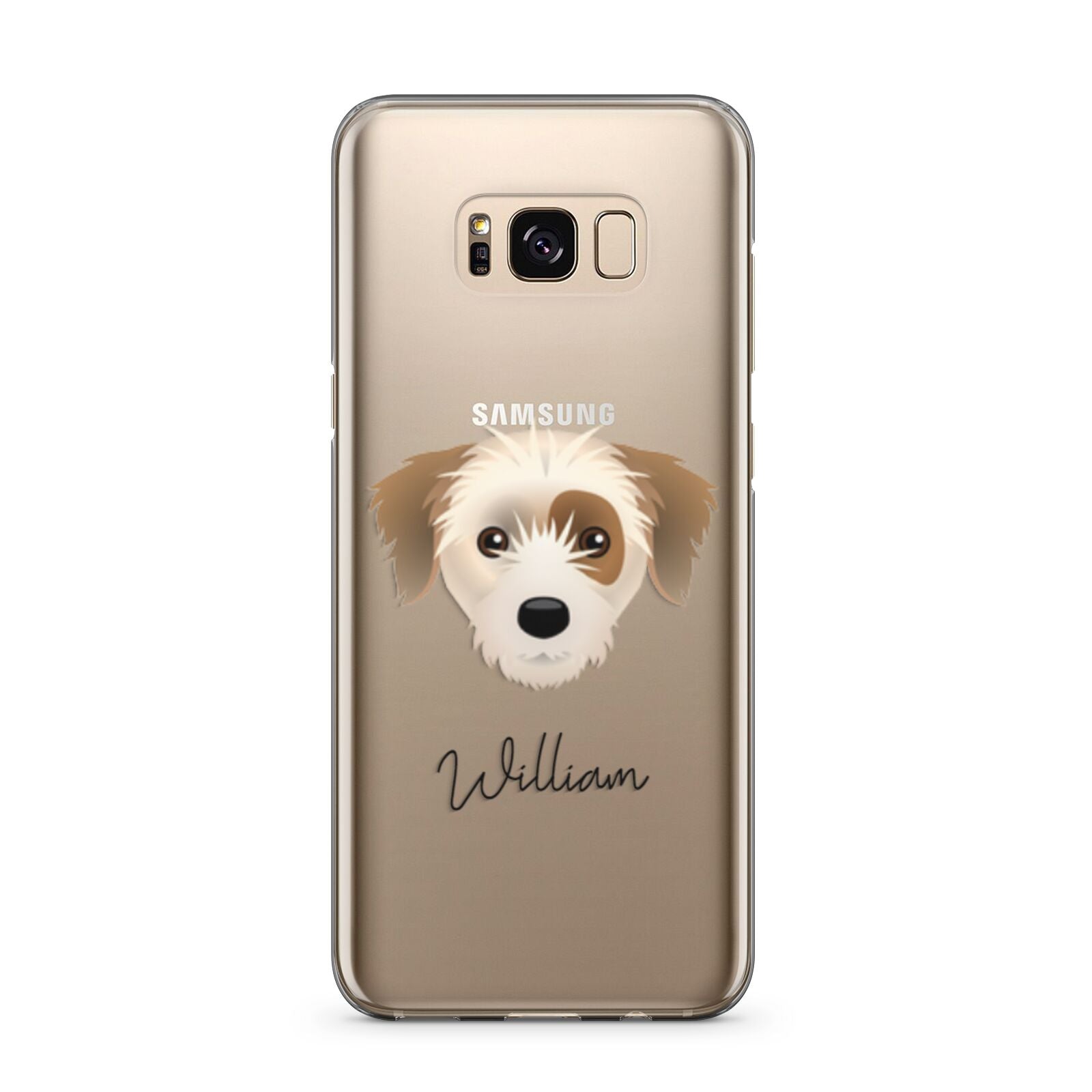 Yorkie Russell Personalised Samsung Galaxy S8 Plus Case