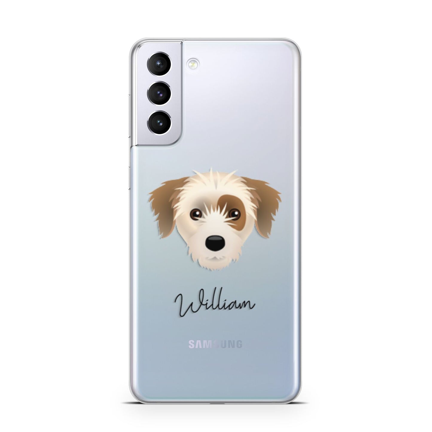 Yorkie Russell Personalised Samsung S21 Plus Phone Case