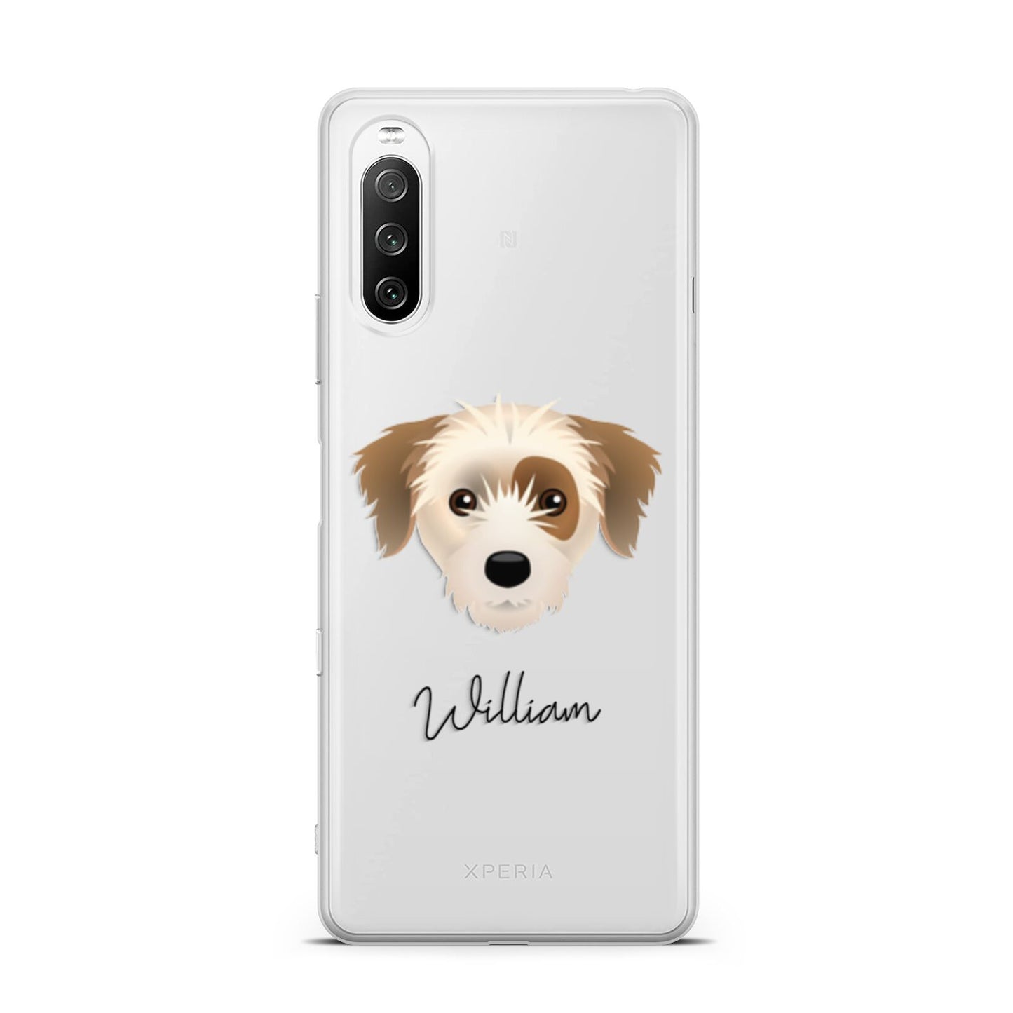 Yorkie Russell Personalised Sony Xperia 10 III Case