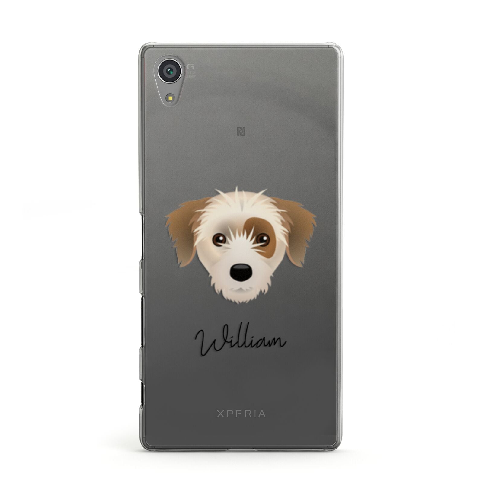 Yorkie Russell Personalised Sony Xperia Case