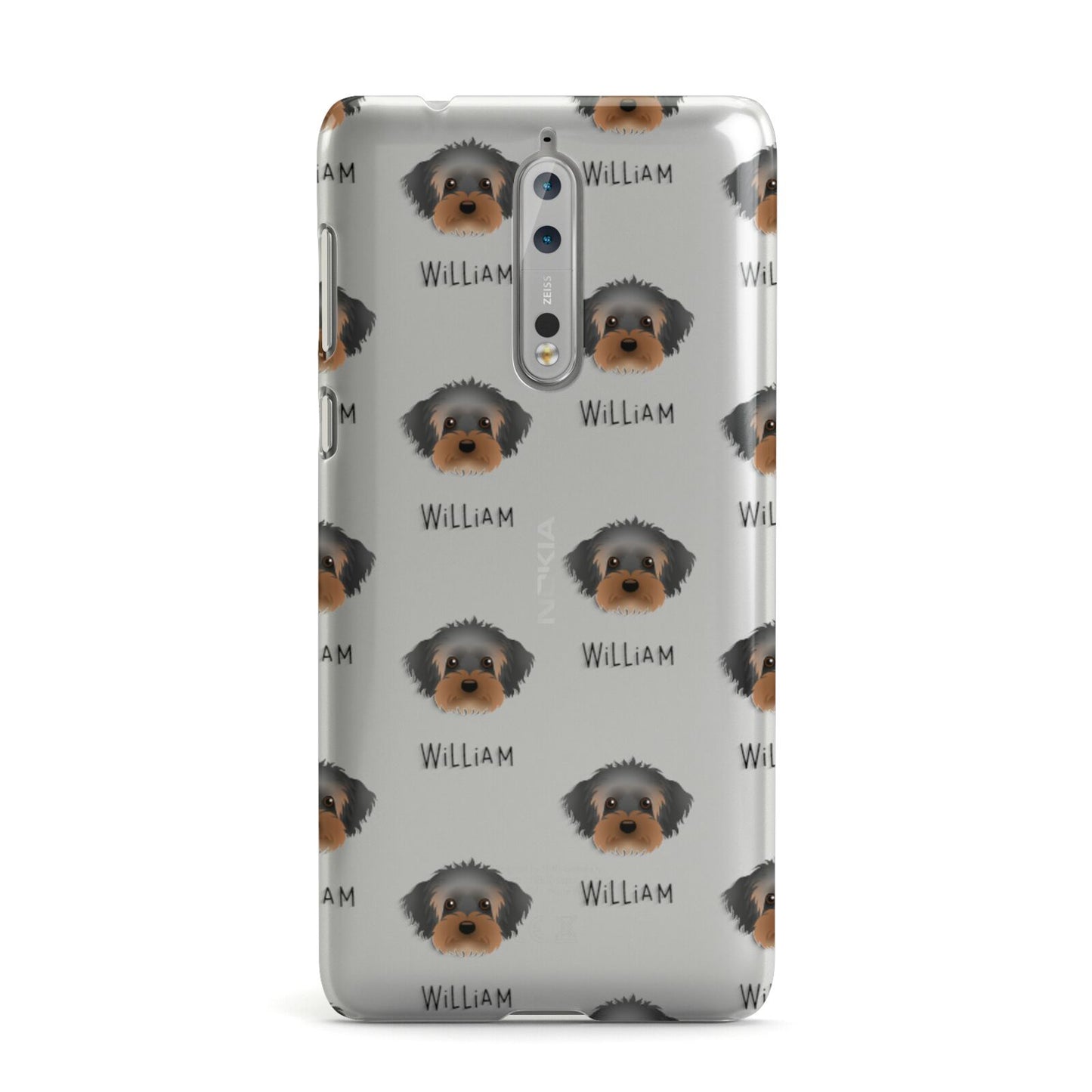 Yorkipoo Icon with Name Nokia Case