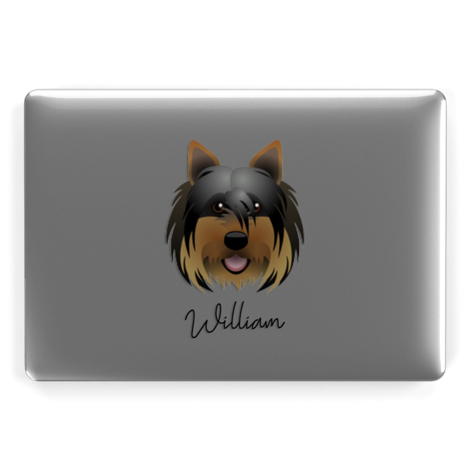 Yorkshire Terrier Personalised Apple MacBook Case