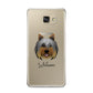 Yorkshire Terrier Personalised Samsung Galaxy A9 2016 Case on gold phone