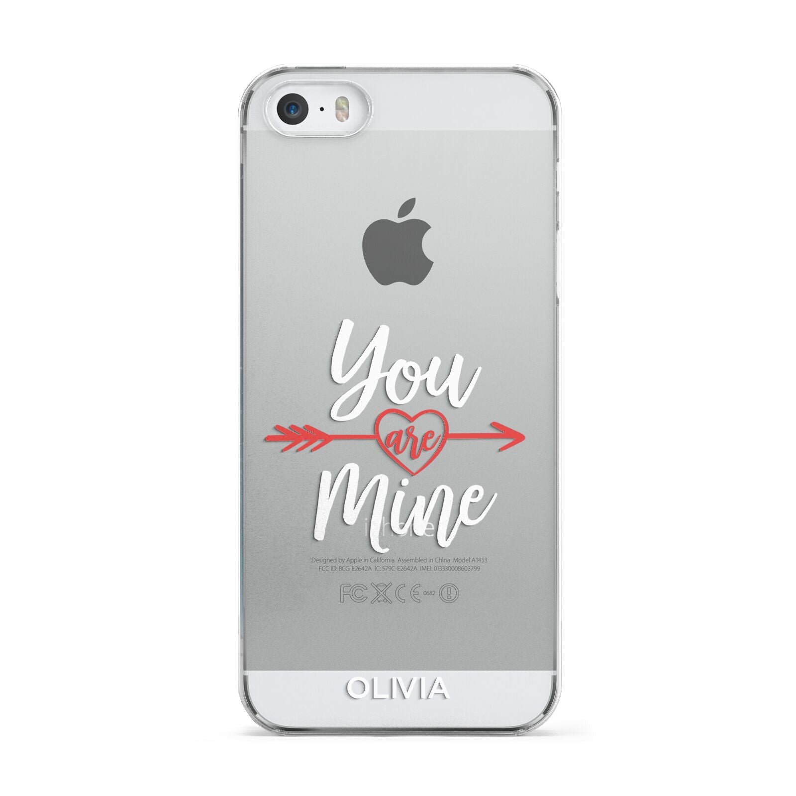 You Are Mine Personalised Apple iPhone 5 Case