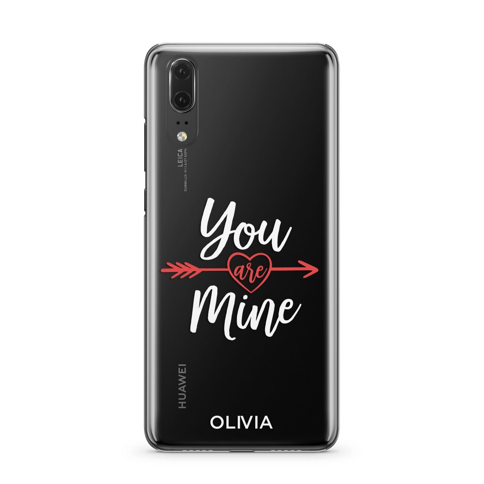 You Are Mine Personalised Huawei P20 Phone Case