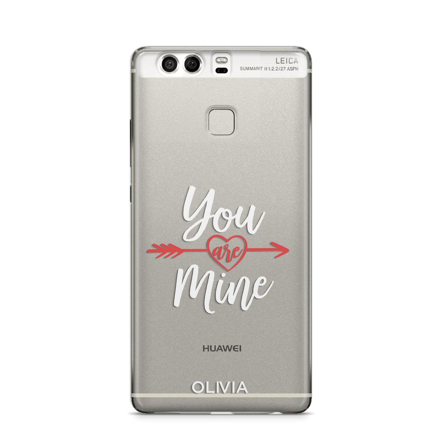 You Are Mine Personalised Huawei P9 Case