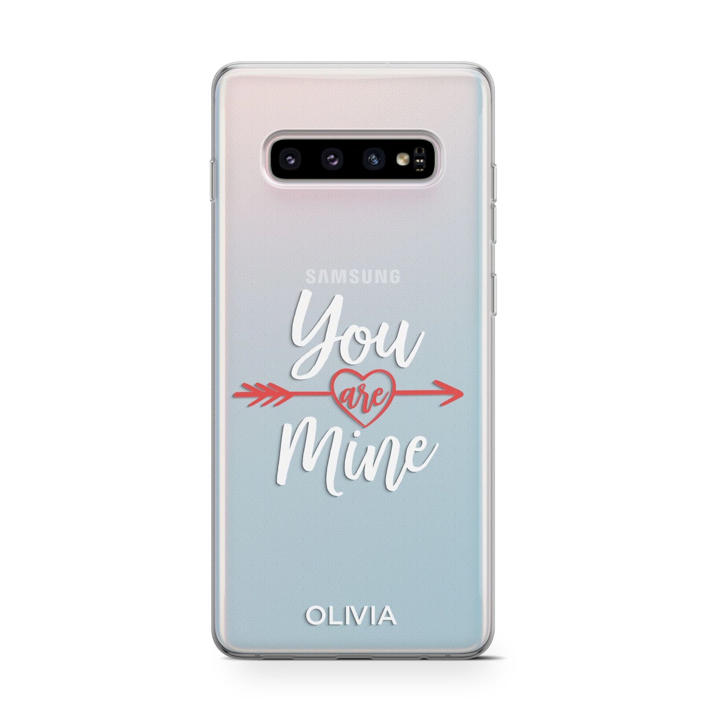 You Are Mine Personalised Protective Samsung Galaxy Case