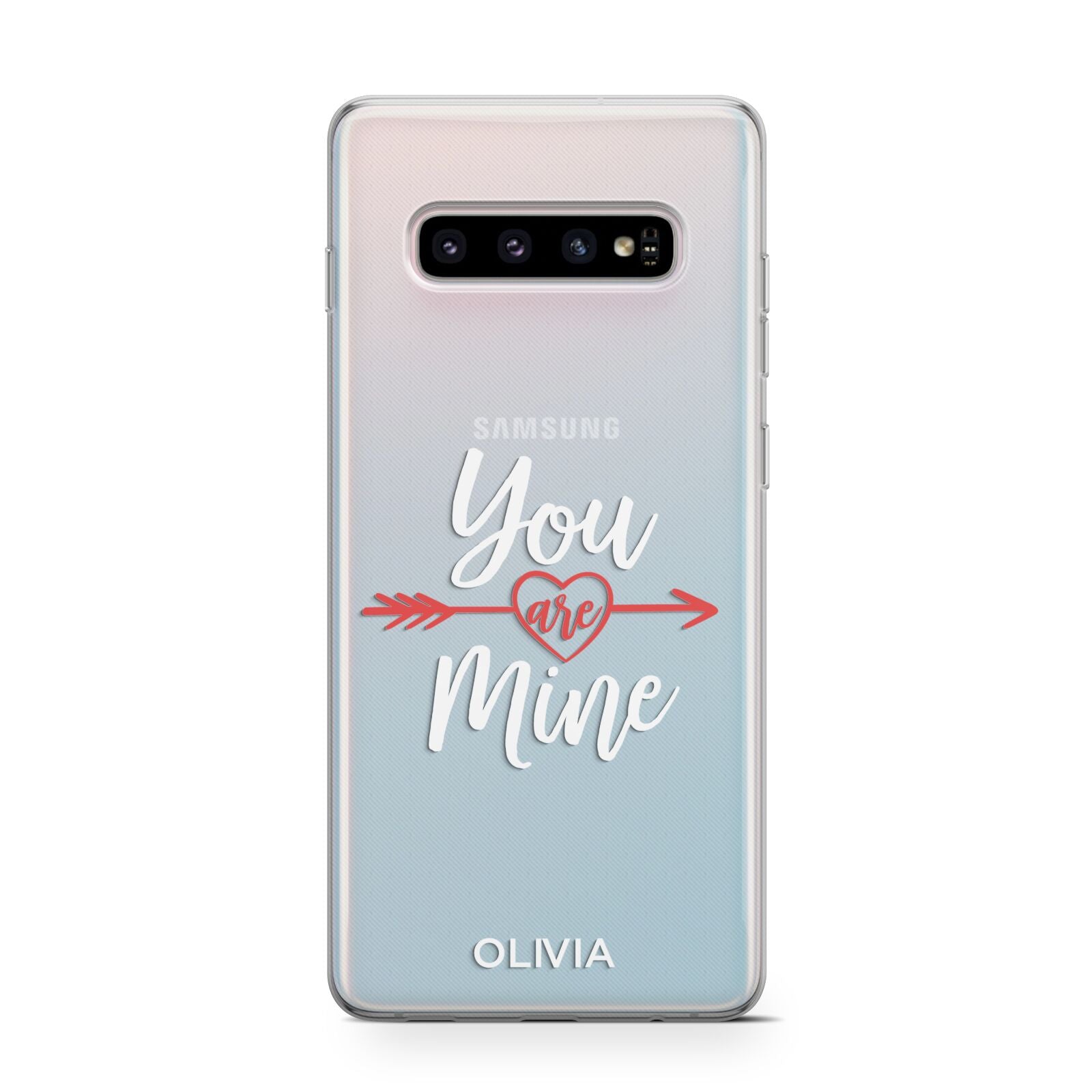 You Are Mine Personalised Protective Samsung Galaxy Case