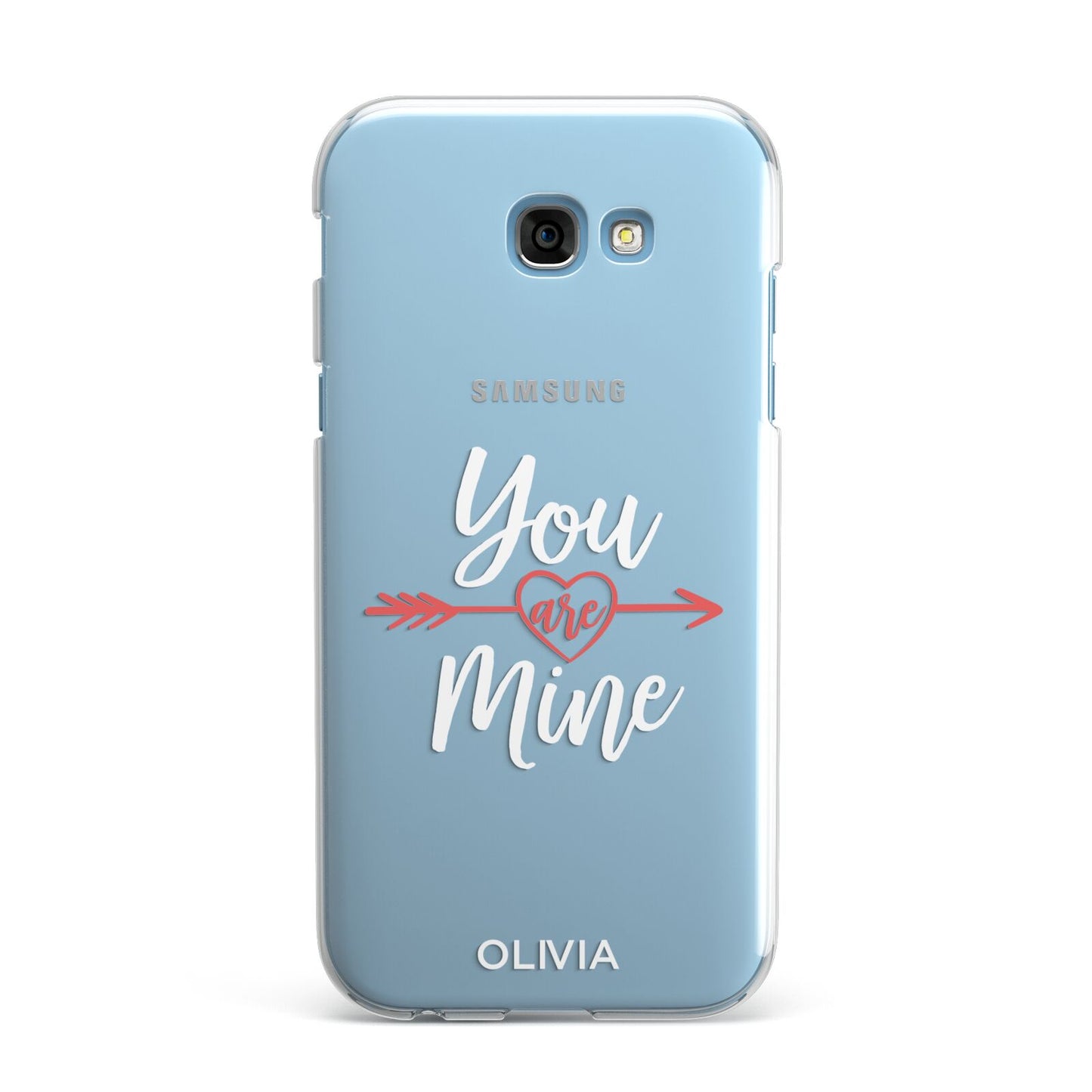 You Are Mine Personalised Samsung Galaxy A7 2017 Case