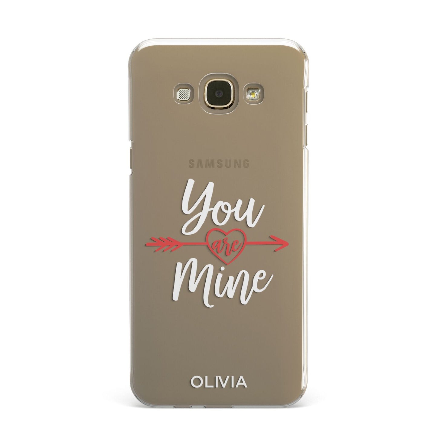 You Are Mine Personalised Samsung Galaxy A8 Case