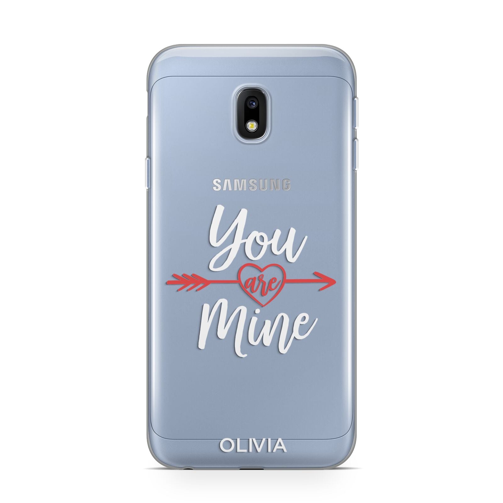 You Are Mine Personalised Samsung Galaxy J3 2017 Case