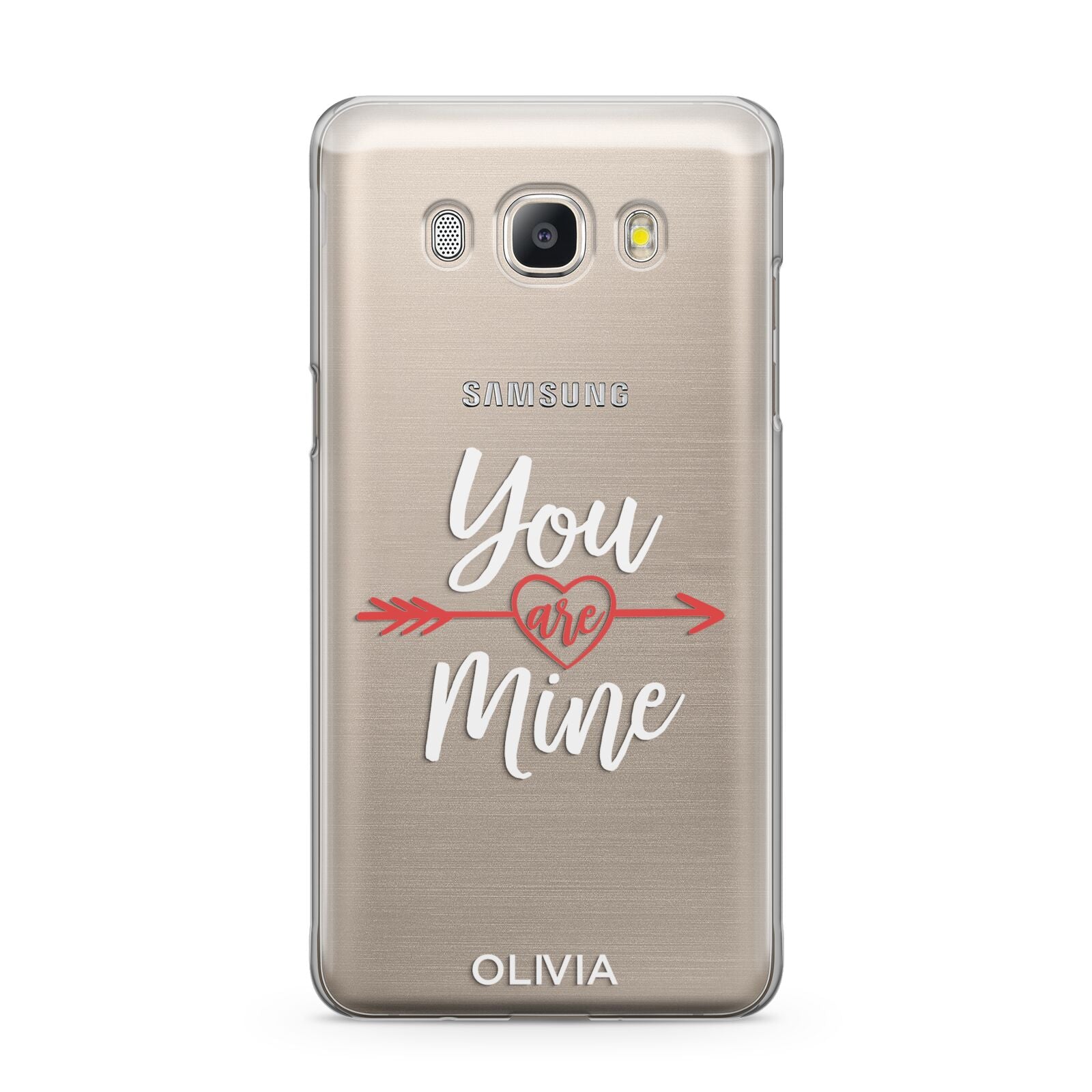 You Are Mine Personalised Samsung Galaxy J5 2016 Case