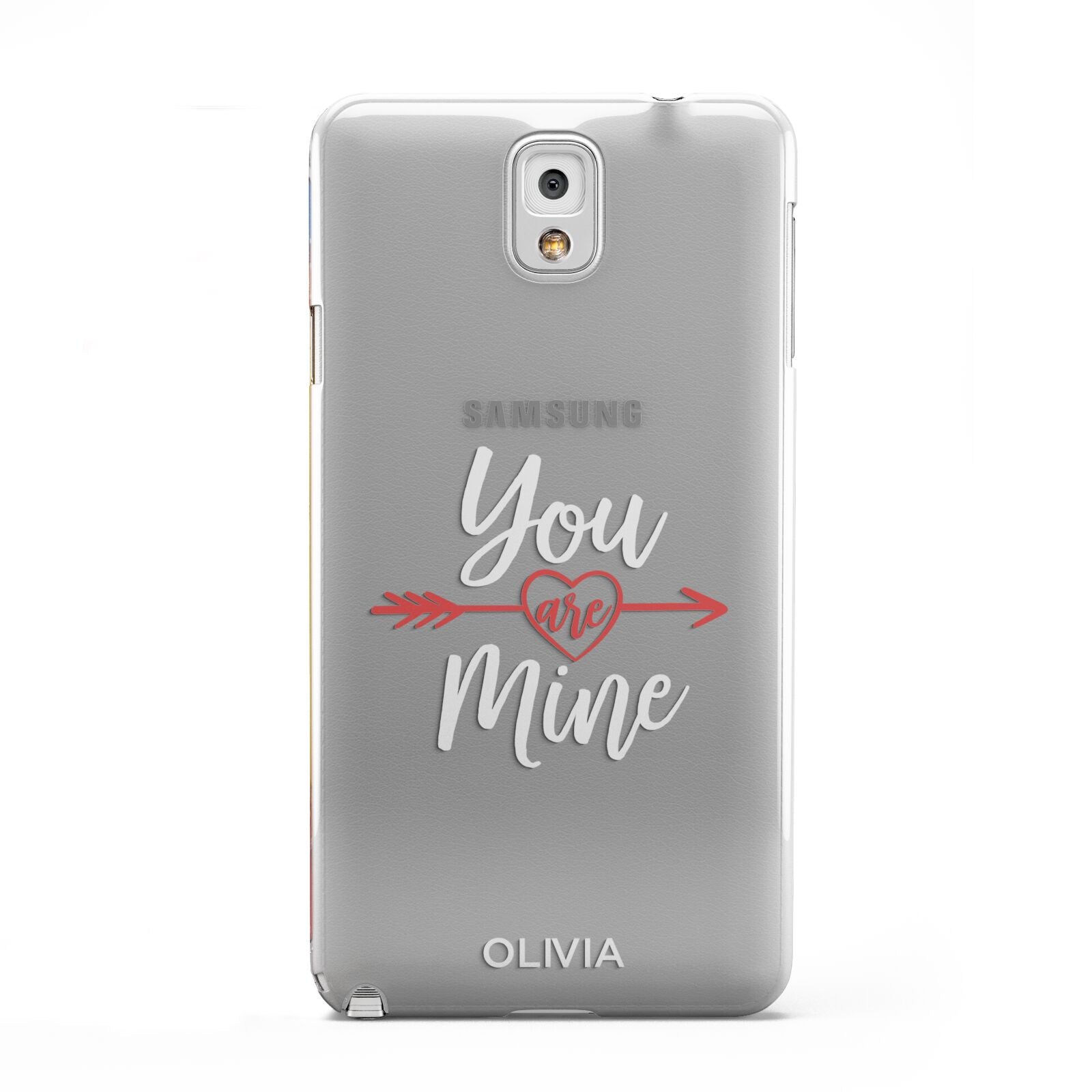 You Are Mine Personalised Samsung Galaxy Note 3 Case