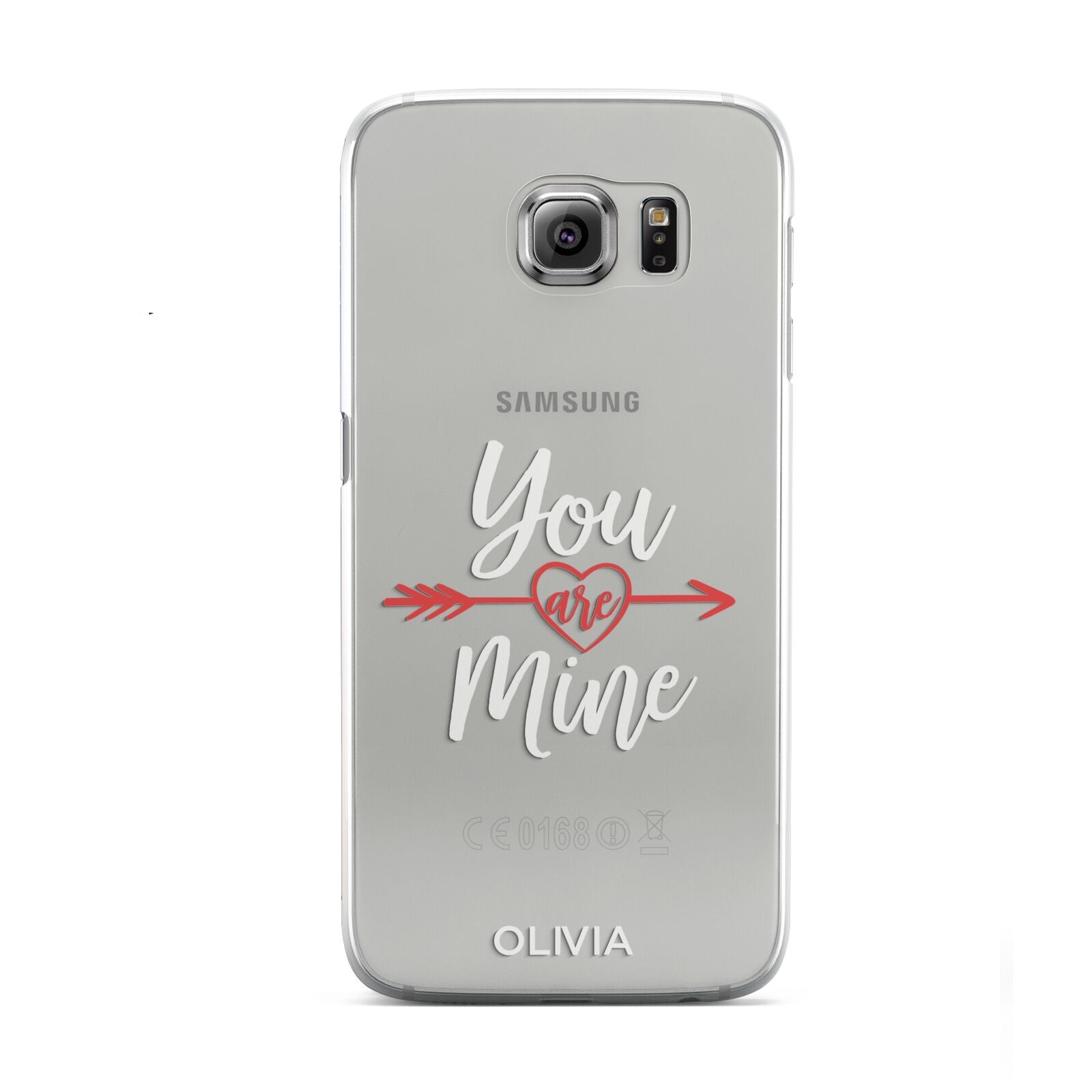 You Are Mine Personalised Samsung Galaxy S6 Case