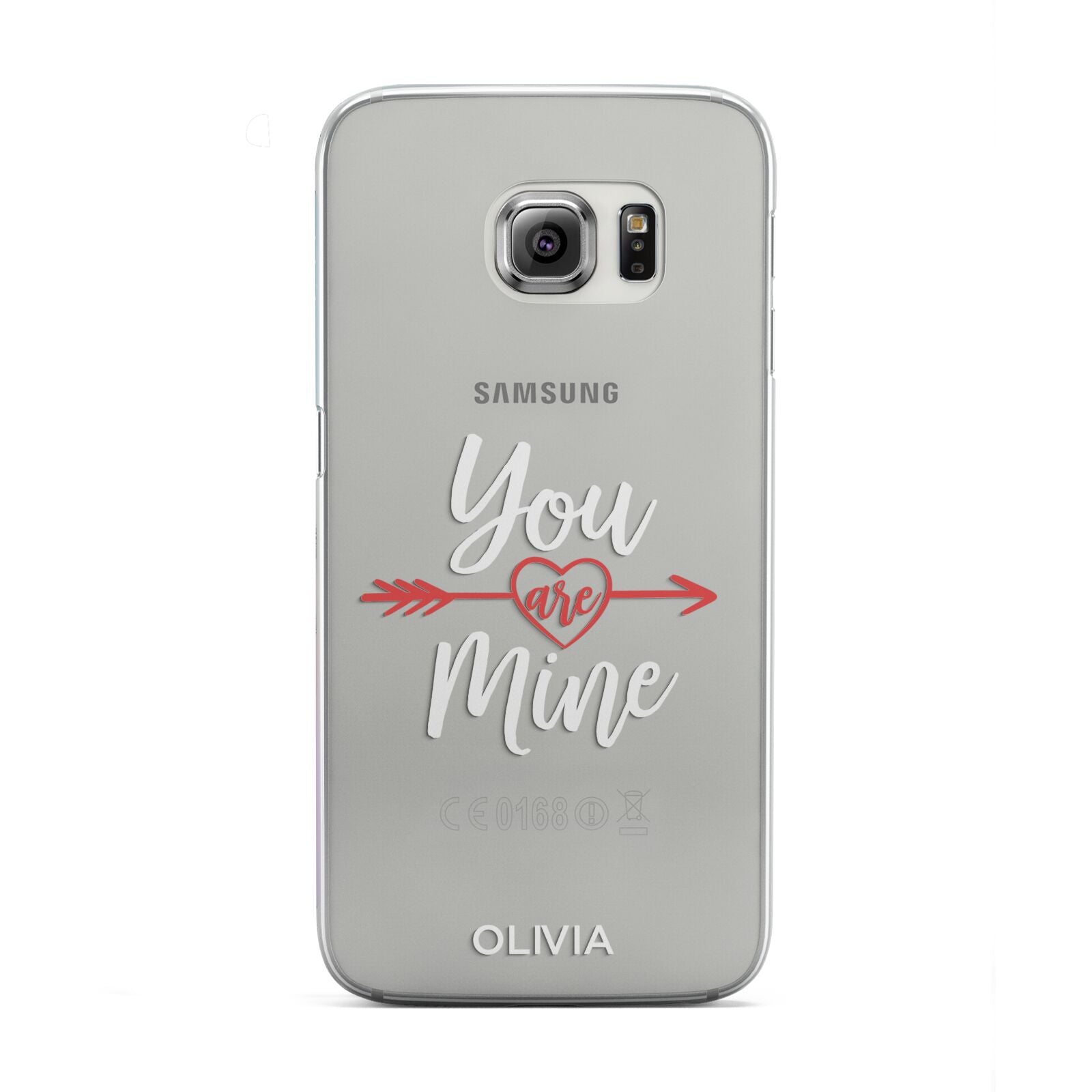 You Are Mine Personalised Samsung Galaxy S6 Edge Case