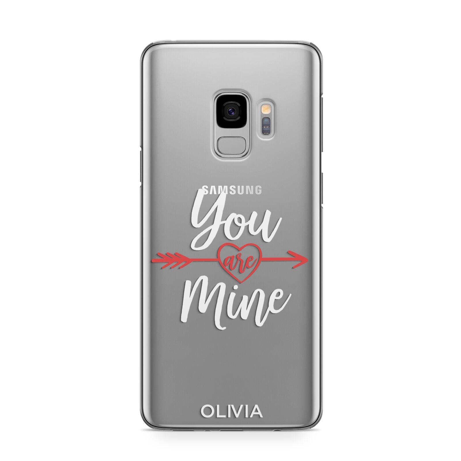 You Are Mine Personalised Samsung Galaxy S9 Case