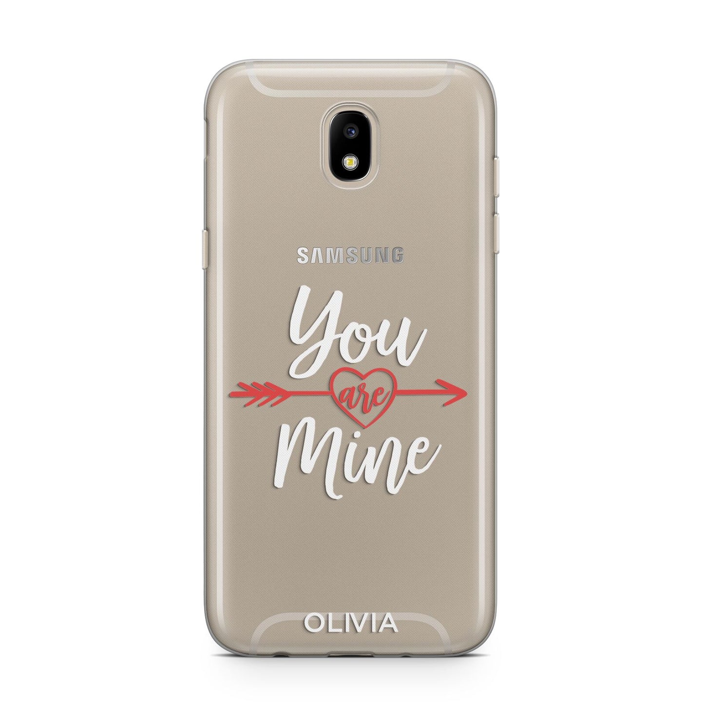 You Are Mine Personalised Samsung J5 2017 Case