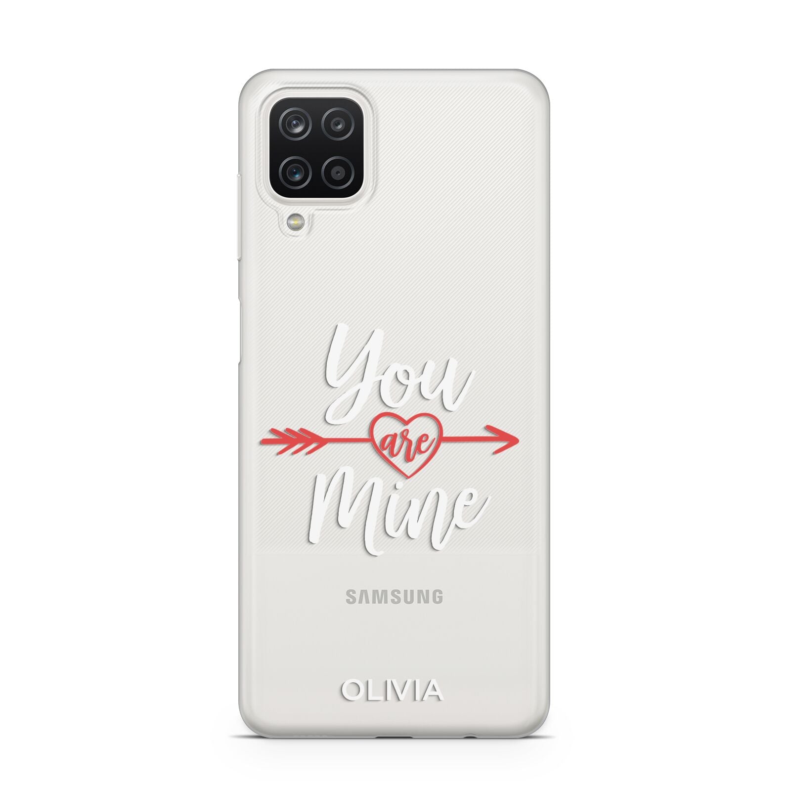 You Are Mine Personalised Samsung M12 Case