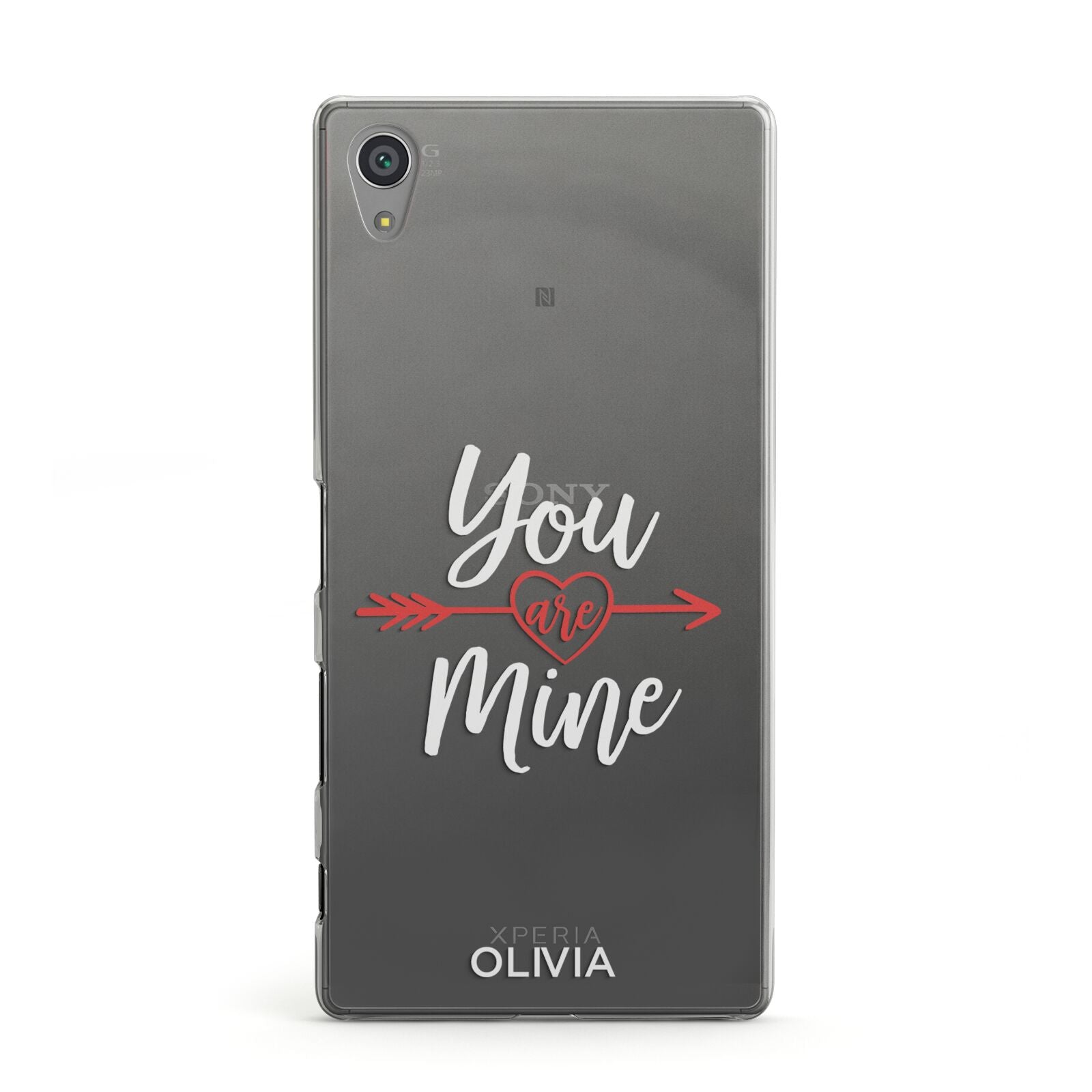 You Are Mine Personalised Sony Xperia Case