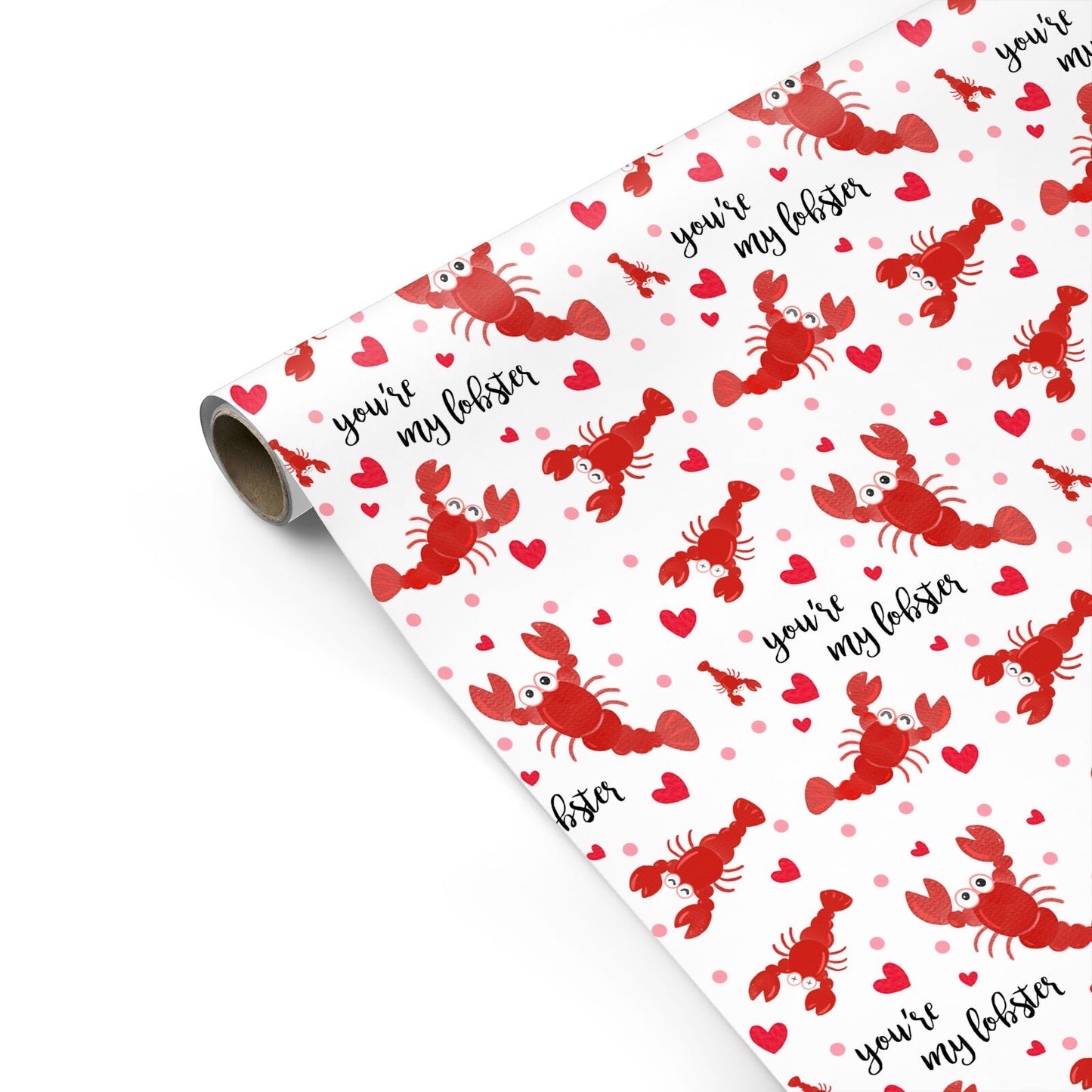 Youre My Lobster Personalised Gift Wrap