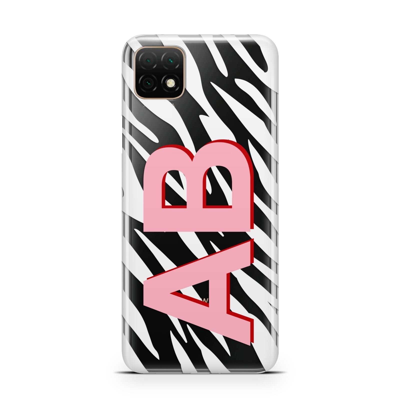 Zebra Initials Huawei Enjoy 20 Phone Case