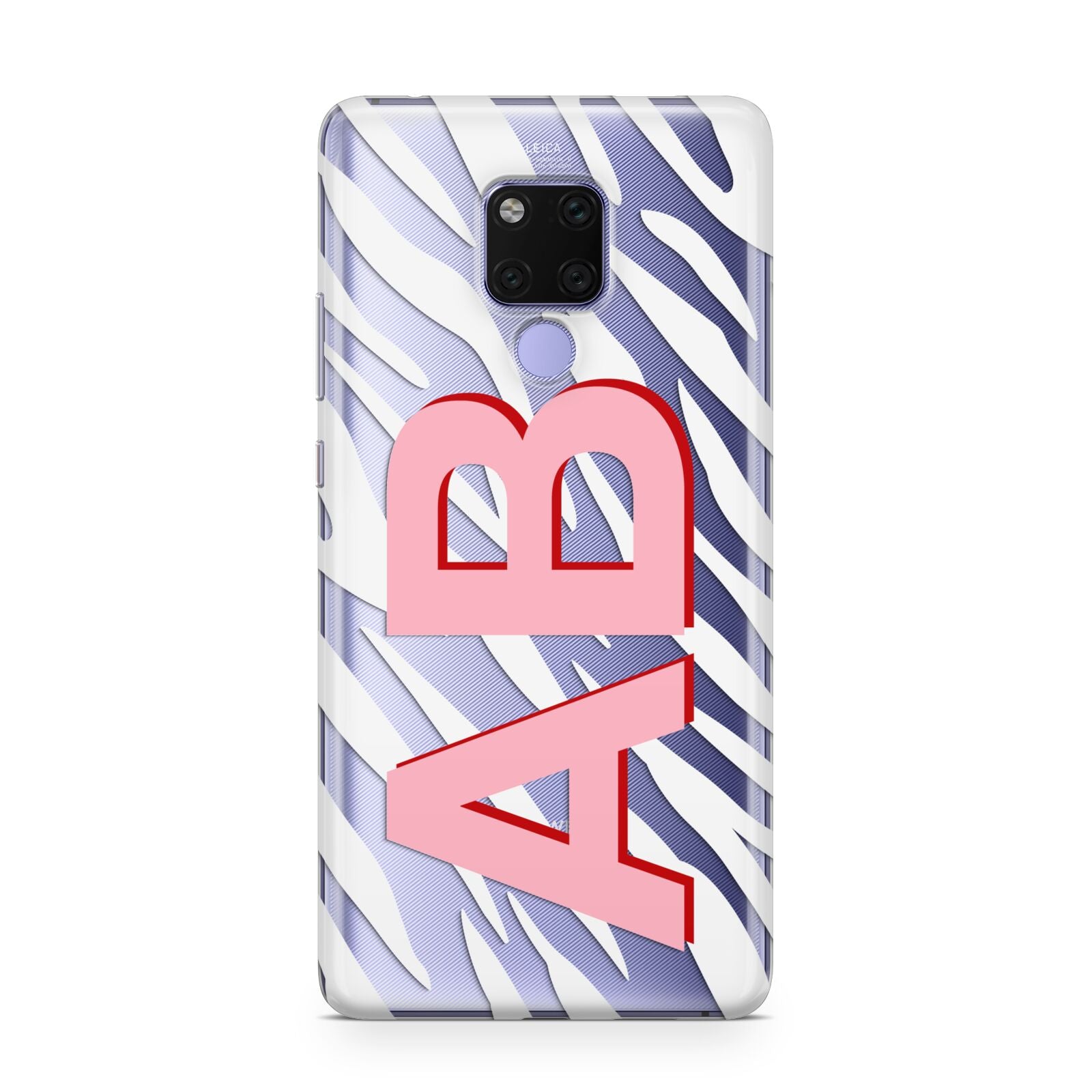 Zebra Initials Huawei Mate 20X Phone Case