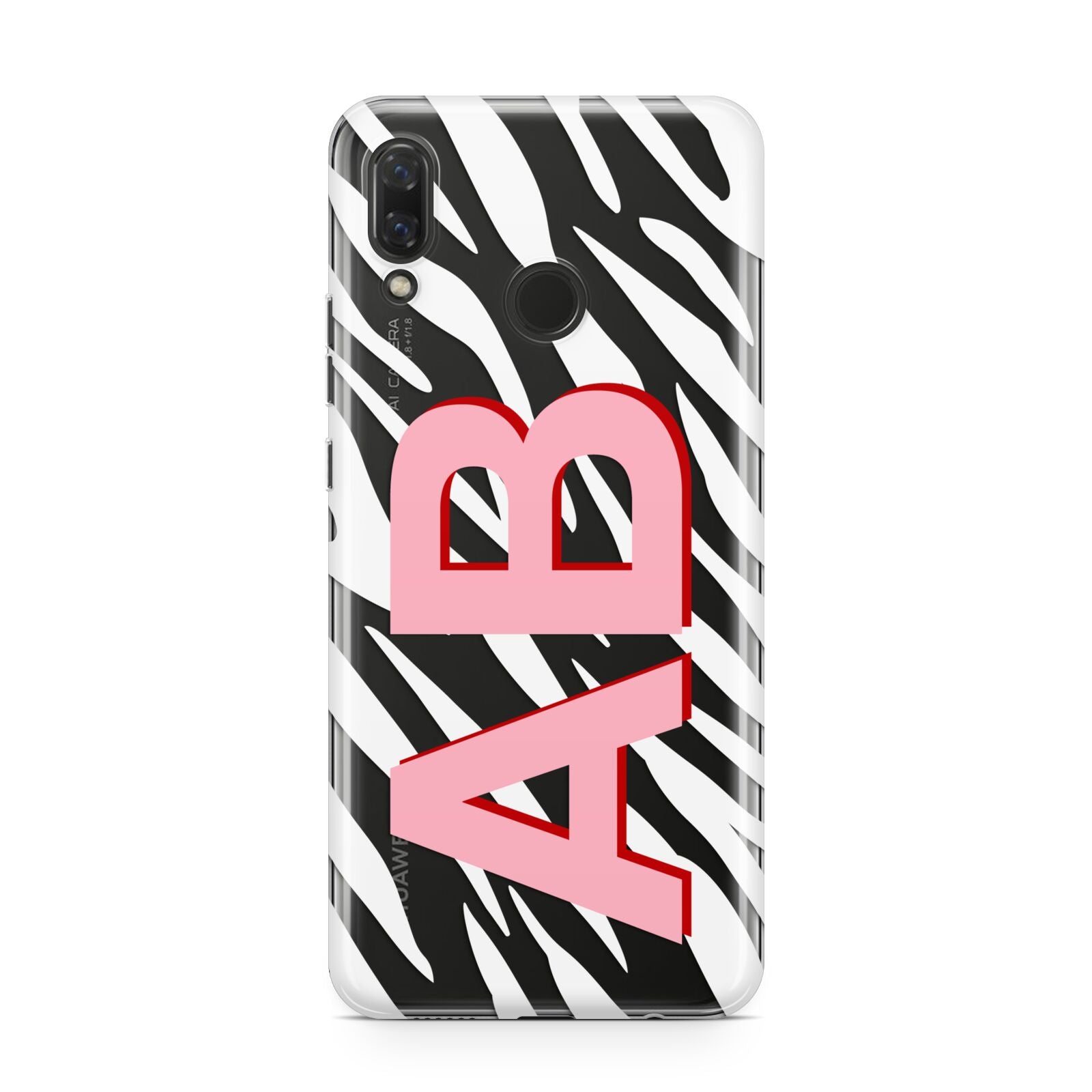 Zebra Initials Huawei Nova 3 Phone Case