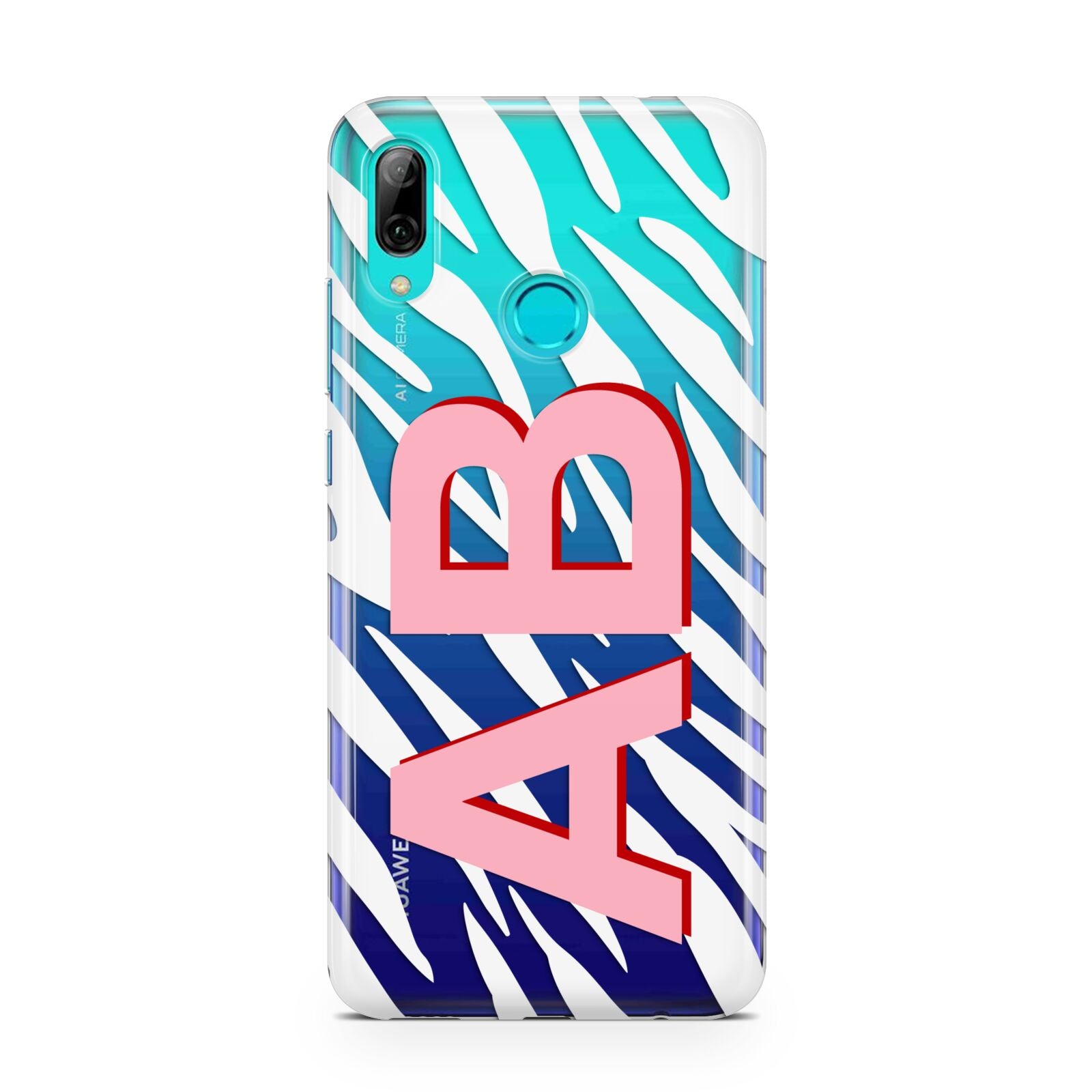 Zebra Initials Huawei P Smart 2019 Case