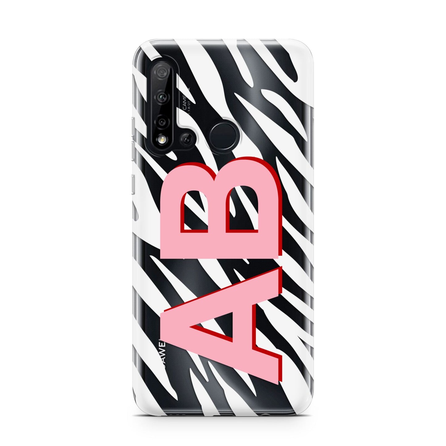 Zebra Initials Huawei P20 Lite 5G Phone Case