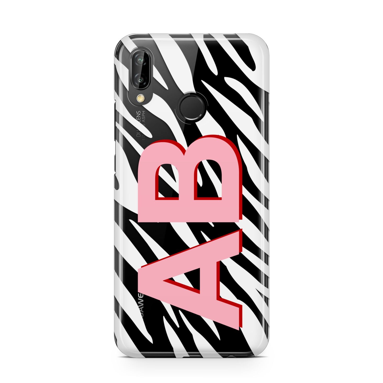 Zebra Initials Huawei P20 Lite Phone Case