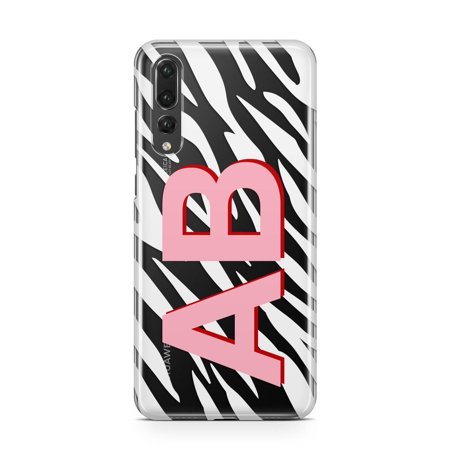 Zebra Initials Huawei P20 Pro Phone Case