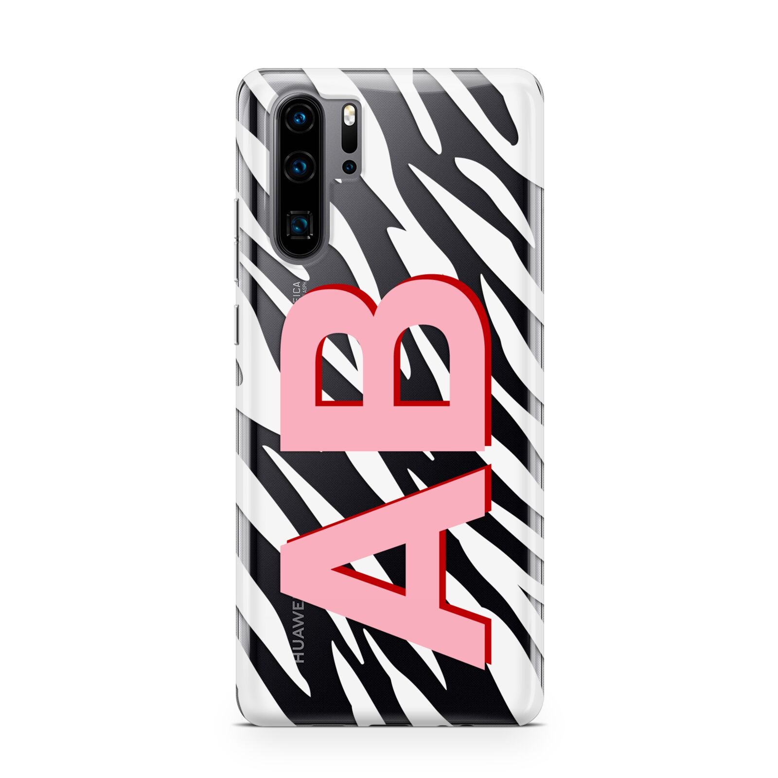 Zebra Initials Huawei P30 Pro Phone Case