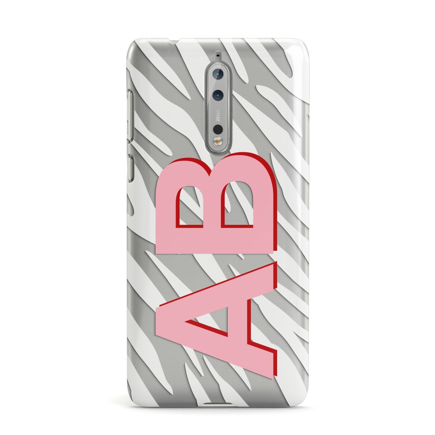 Zebra Initials Nokia Case