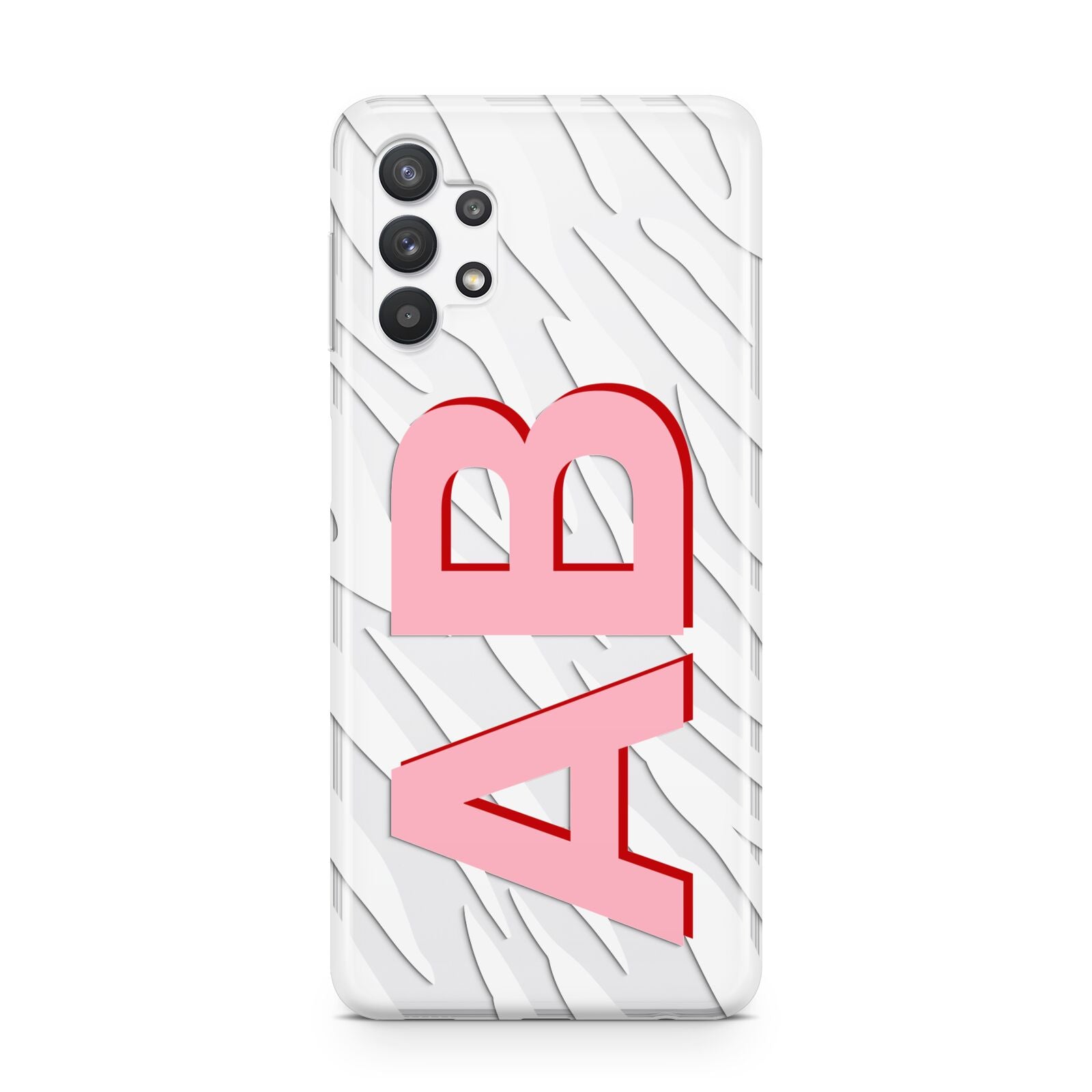 Zebra Initials Samsung A32 5G Case