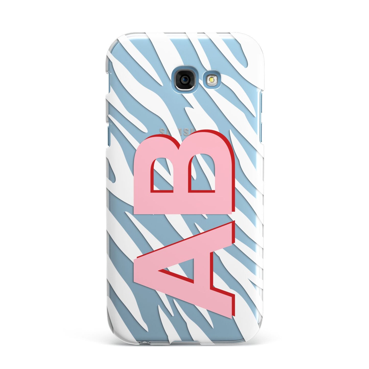 Zebra Initials Samsung Galaxy A7 2017 Case