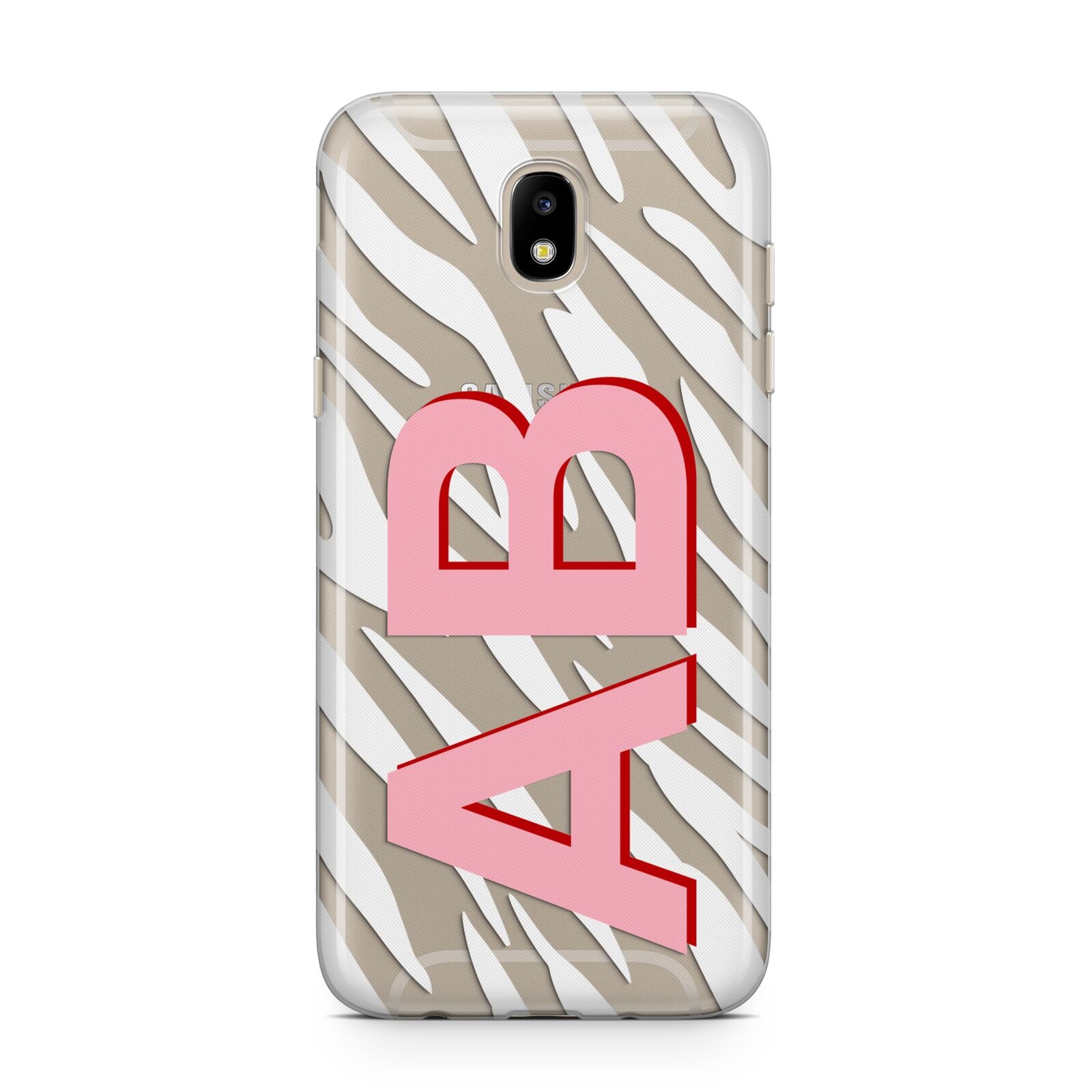 Zebra Initials Samsung J5 2017 Case