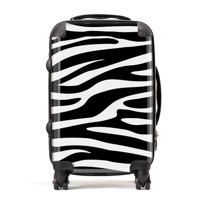 Zebra Print Suitcase