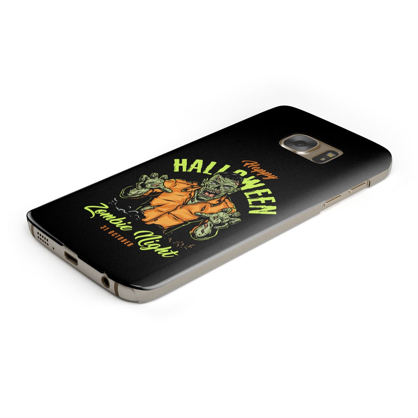 Zombie Protective Samsung Galaxy Case Angled Image