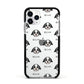 Zuchon Icon with Name Apple iPhone 11 Pro in Silver with Black Impact Case